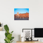Poster Palacio de Telmo à Séville, Espagne siège de (Bureau à domicile)
