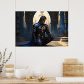 Poster Paladin de la prière complice (Cuisine)