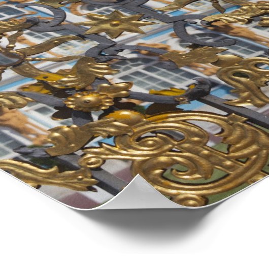 Poster Palais Catherine, porte du palais (Coin)