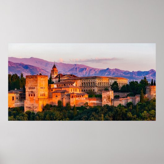 Poster Palais dans les Montagnes (Devant)