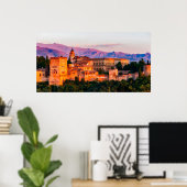 Poster Palais dans les Montagnes (Bureau à domicile)