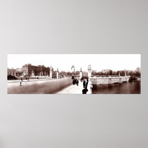 Poster Palais de Buckingham en 1909