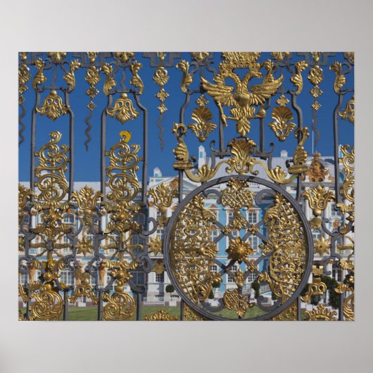Poster Palais de Catherine, porte du palais (Devant)