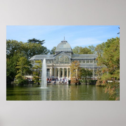 Poster Palais de Cristal, Madrid (Devant)