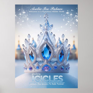 Poster Palais de glace arctique/Couronne/Affiche