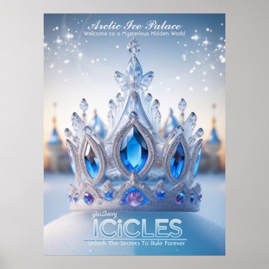 Poster Palais de glace arctique/Couronne/Affiche (Devant)