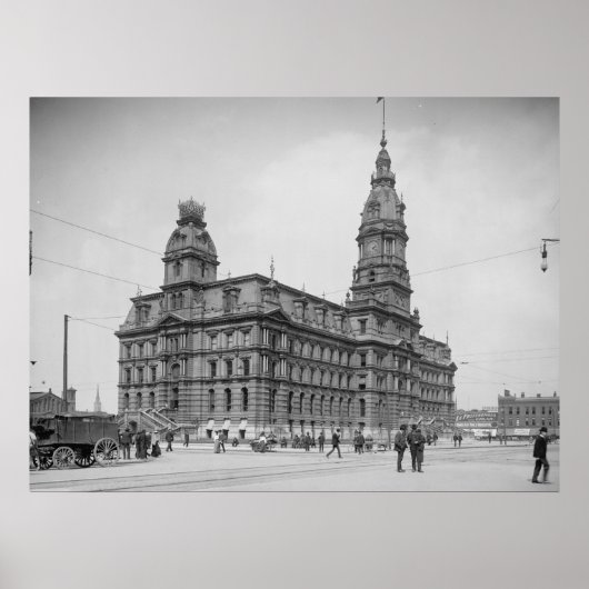 Poster Palais de justice (Devant)