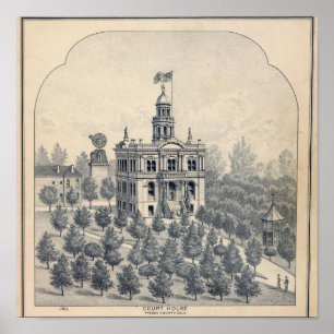Poster Palais de justice, Fresno