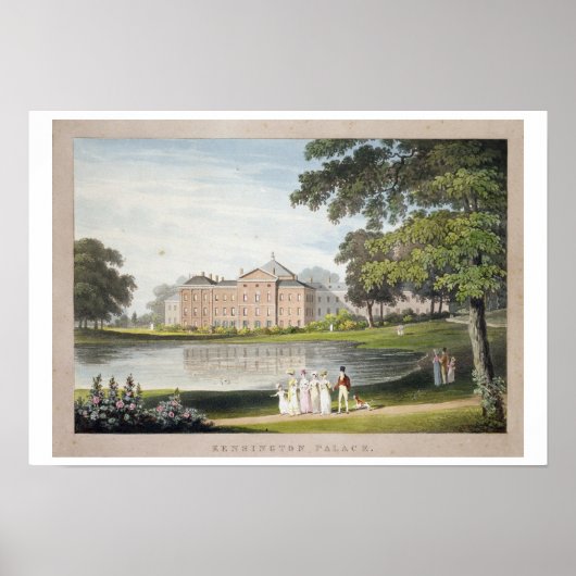 Poster Palais de Kensington (litho couleur) (Devant)