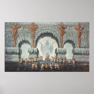 Poster Palais de l'eau de Muehleborn