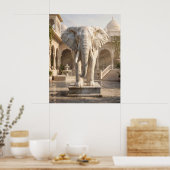 Poster Palais de l'Éléphant de marbre Soleil (Cuisine)
