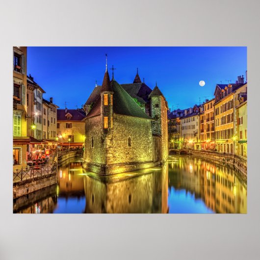 Poster Palais de l'Ile à Annecy, France (Devant)