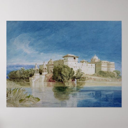 Poster Palais de Perawa, Malwa, Inde centrale (Devant)