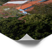 Poster Palais de Sintra d'en haut à Sintra, Portugal (Coin)