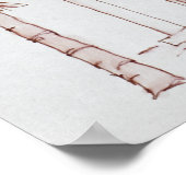 Poster Palais de Topkapi | Istanbul, Turquie (Coin)