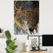 Poster Palais de Versaille Salle de Miroir France (Bureau à domicile)