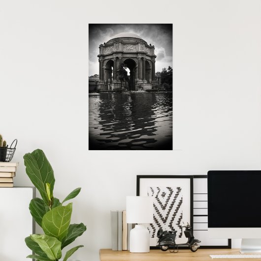 Poster Palais des Beaux-Arts (Bureau à domicile)