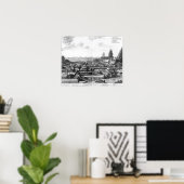 Poster Palais impérial à Ido, Japon (Bureau à domicile)