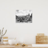 Poster Palais impérial à Ido, Japon (Cuisine)