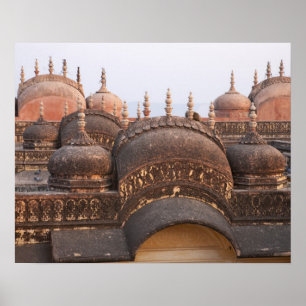 Poster Palais Madhavendra au coucher du soleil, Jaipur