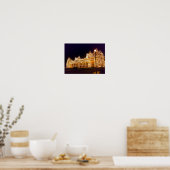 Poster Palais Mysore éclairé (Cuisine)