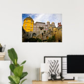 Poster Palais Pena, Sintra, Portugal (Bureau à domicile)