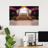 Poster Palais romain (Bureau à domicile)