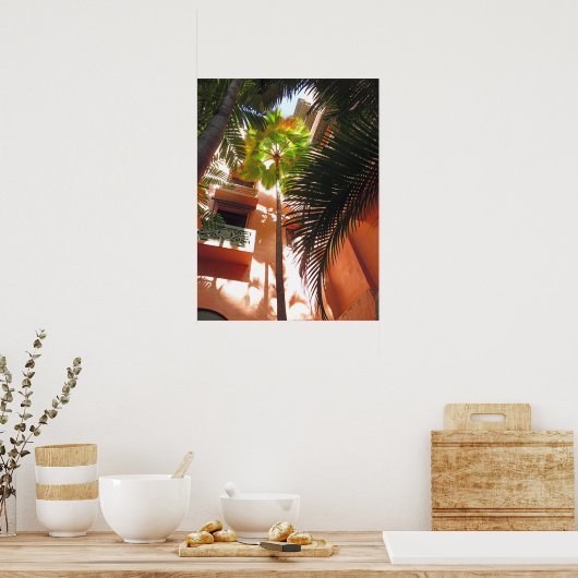 Poster Palais rose (Cuisine)