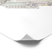 Poster Palais Royal. Madrid Espagne (Coin)