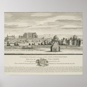 Poster Palais Saint-Jacques et partie de la Ville de West