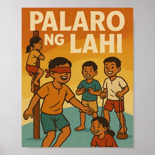 Poster Palaro ng Lahi (Devant)