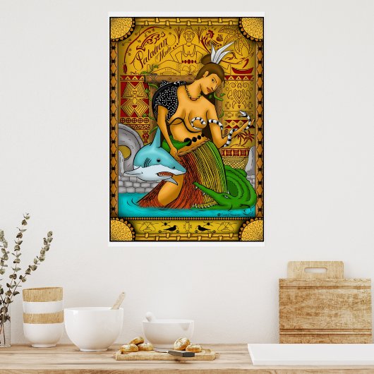 Poster palauan (Cuisine)