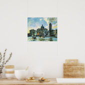 Poster Palazzo Labia, Venise par John Singer Sargent (Cuisine)