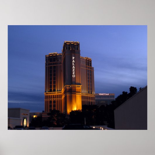 Poster Palazzo Las Vegas (Devant)