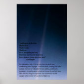 Poster Pale Blue Dot (Devant)