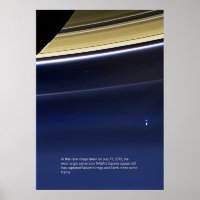 Pale Blue Dot - Cassini ⛔ qualité HQ