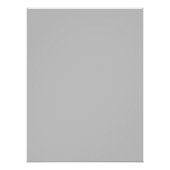 Poster Pale Gray Geometric Pattern - Summer Decor (Devant)
