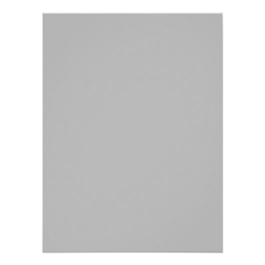 Poster Pale Gray Geometric Pattern - Summer Decor (Devant)