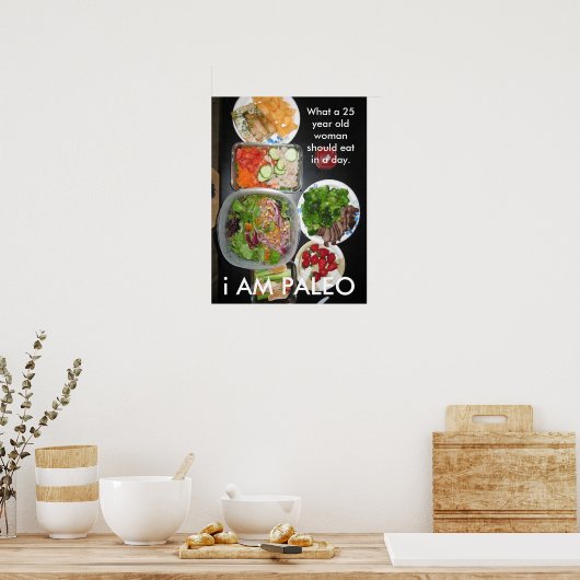 Poster Paleo (Cuisine)