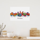 Poster Palerme Italie Skyline (Cuisine)