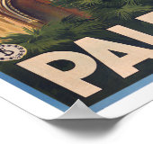 Poster Palerme Italie voyage vintage (Coin)