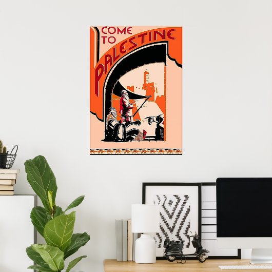 POSTER PALESTINE (Bureau à domicile)