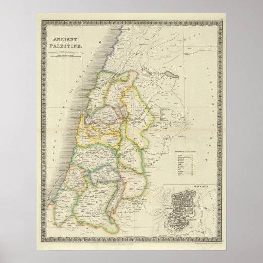Poster Palestine antique (Devant)