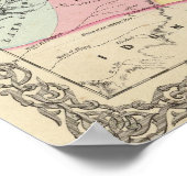 Poster Palestine avec Arabie Petraea (Coin)