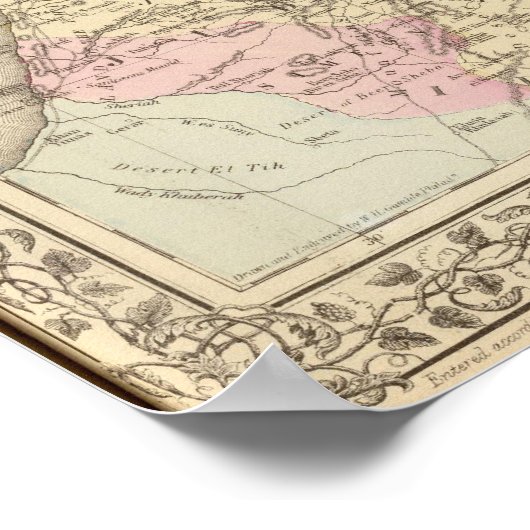 Poster Palestine, Jérusalem (Coin)