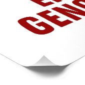 Poster PALESTINE LIBRE L'enfant assassiné Gaza Israël Gén (Coin)