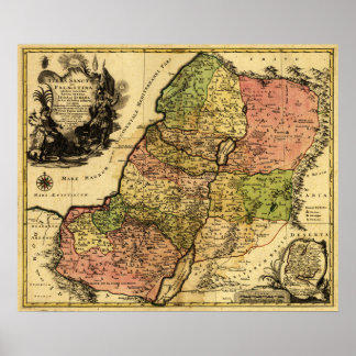 Poster PalestineCarte panoramiquePalestine 5