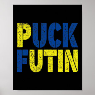 Poster Palet de hockey Futin Pour Cette Guerre - Guerre E