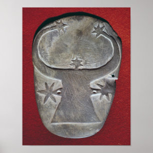 Poster Palette de tête de Bull