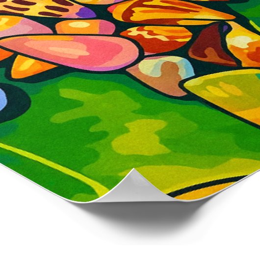 Poster Palette n°2 de l'océan (Coin)